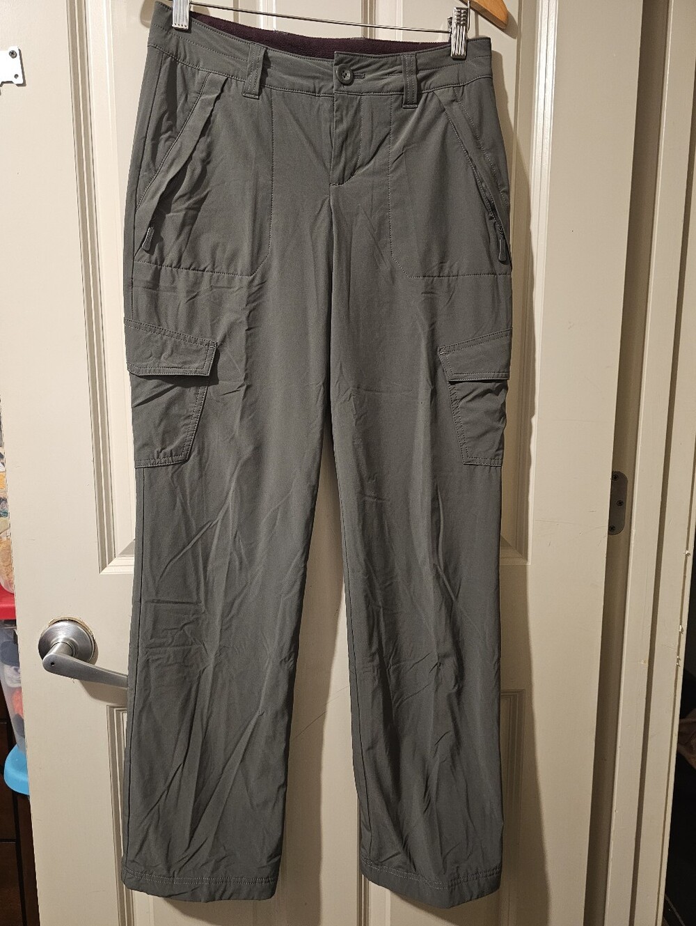 Eddie Bauer women's fleece-lined cargo pants